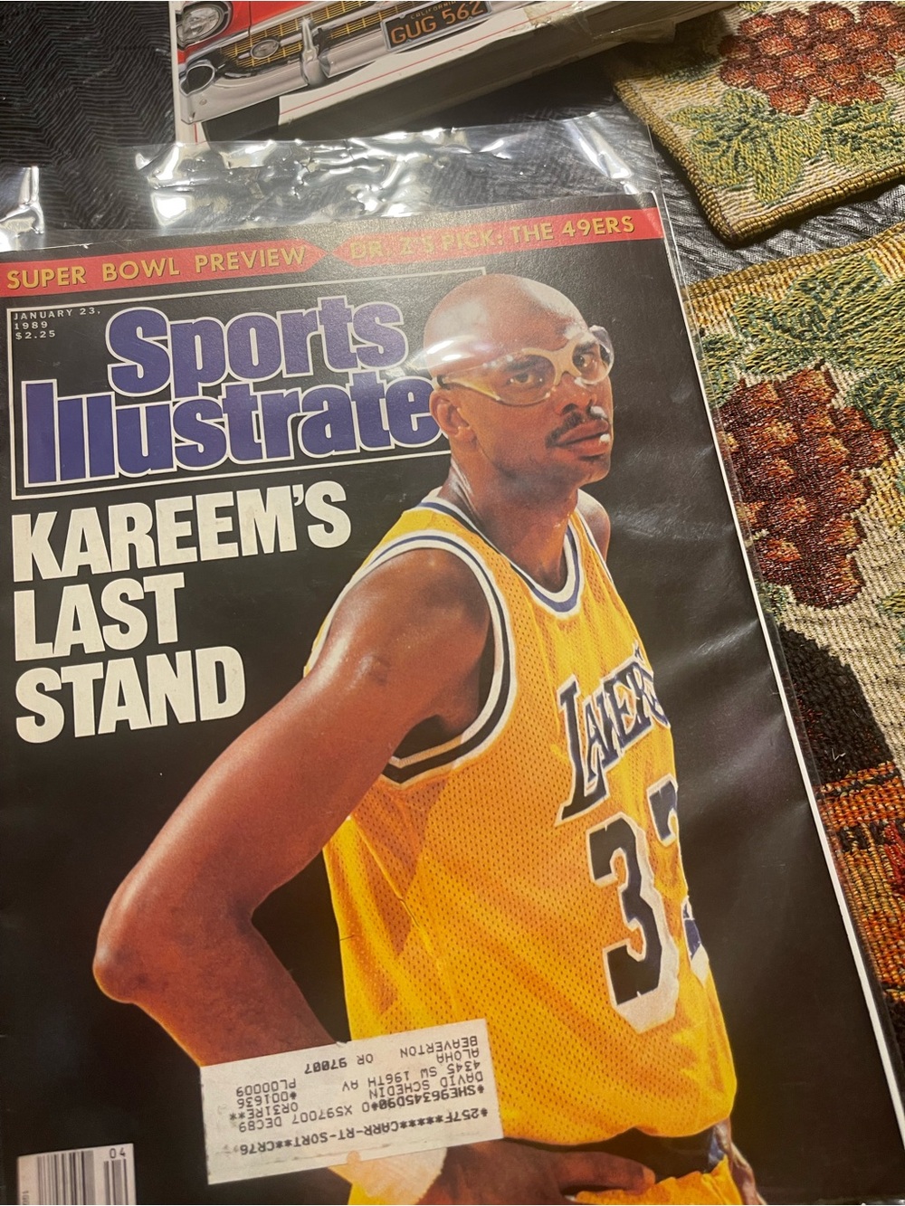 Vintage January 23, 1989 sports illustrated